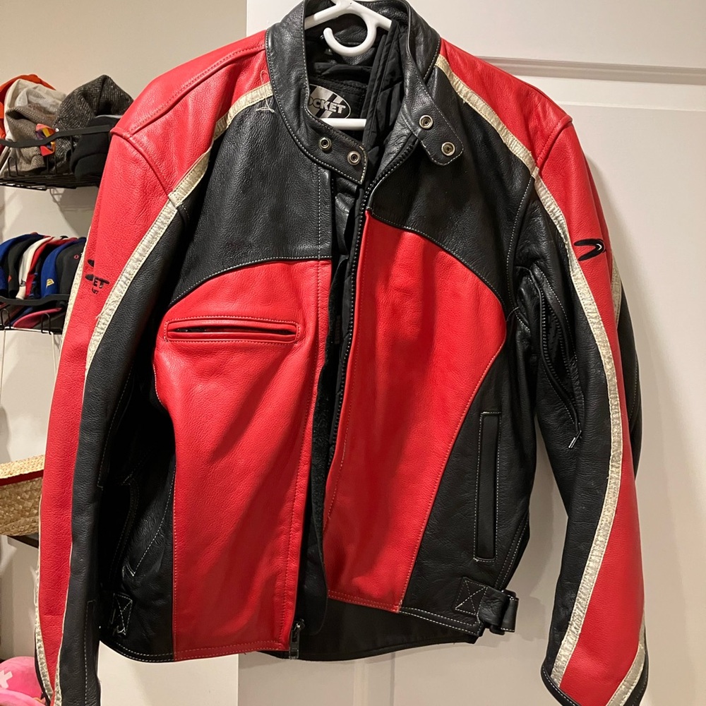 Joe Rocket Red and Black Performance Jacket